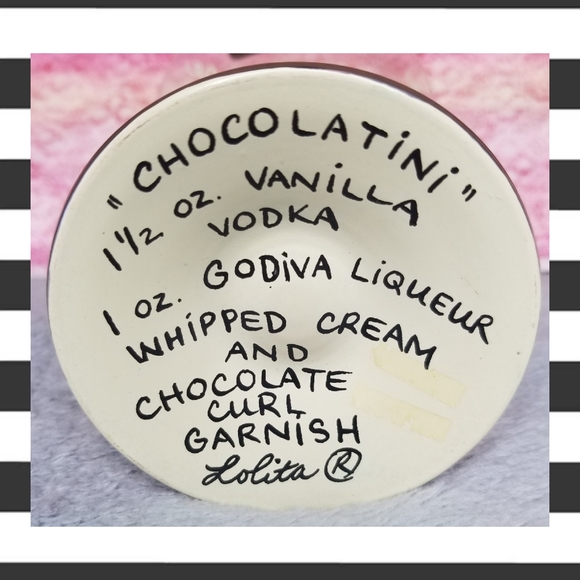Lolita martini glass "chocolatini" - Picture 3 of 3